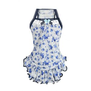 Blue Rose Pet Dress
