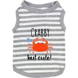 Crabby But Cute Dog Tee