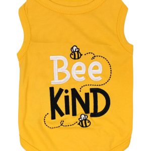 Bee Kind Yellow Dog T-Shirt