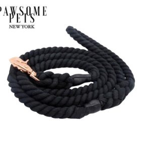 ROPE LEASH - NOIR