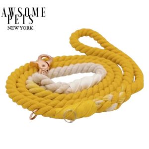 ROPE LEASH - LEMON DROP