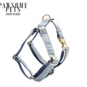 STEP IN HARNESS - BLUE GREY