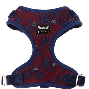 ADJUSTABLE HARNESS - BURGUNDY