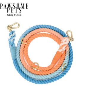 HANDS FREE DOG ROPE LEASH - SUNSET