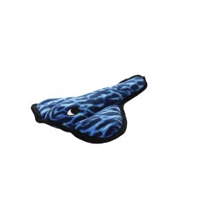 Tuffy Ocean Blue Stingray Durable Tough Squeaky Dog Toy