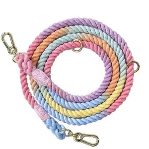 Hands Free Dog Rope Leash - Macaron