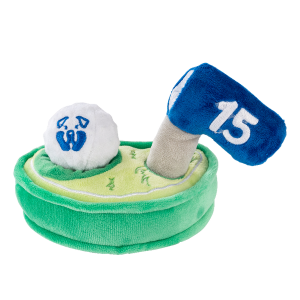 On the Green Golf Plush Interactive Dog Toy Set - 3 Pc